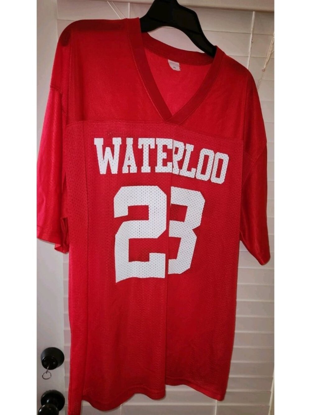 WATERLOO WILDCATS #23 red football jersey